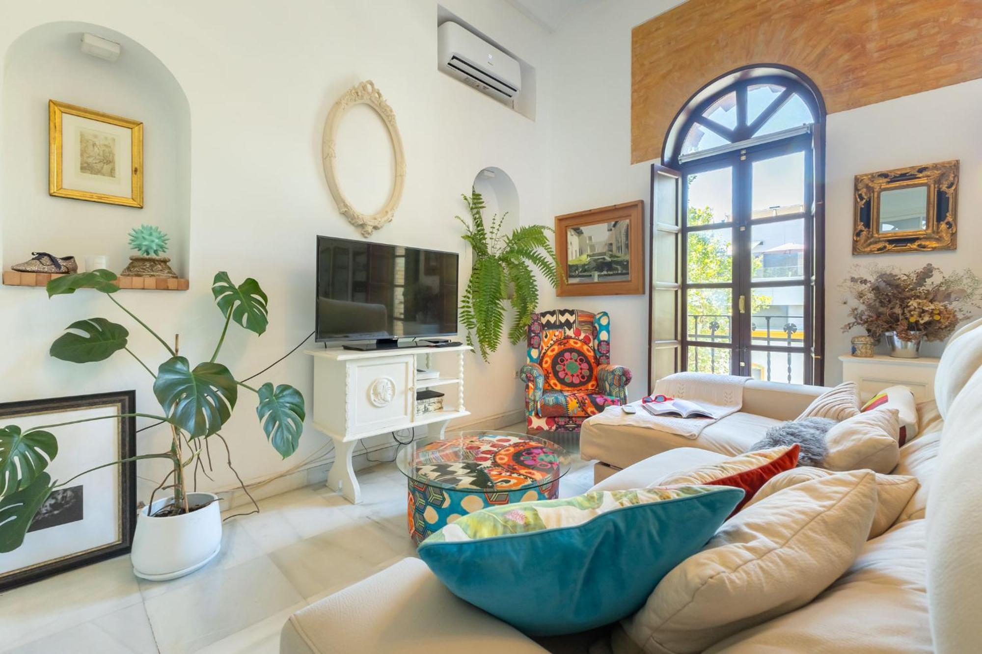 Charming 2 Bedroom Boutique Triplex Apartment With Private Terrace At Seville City Center By Ocityzen Extérieur photo