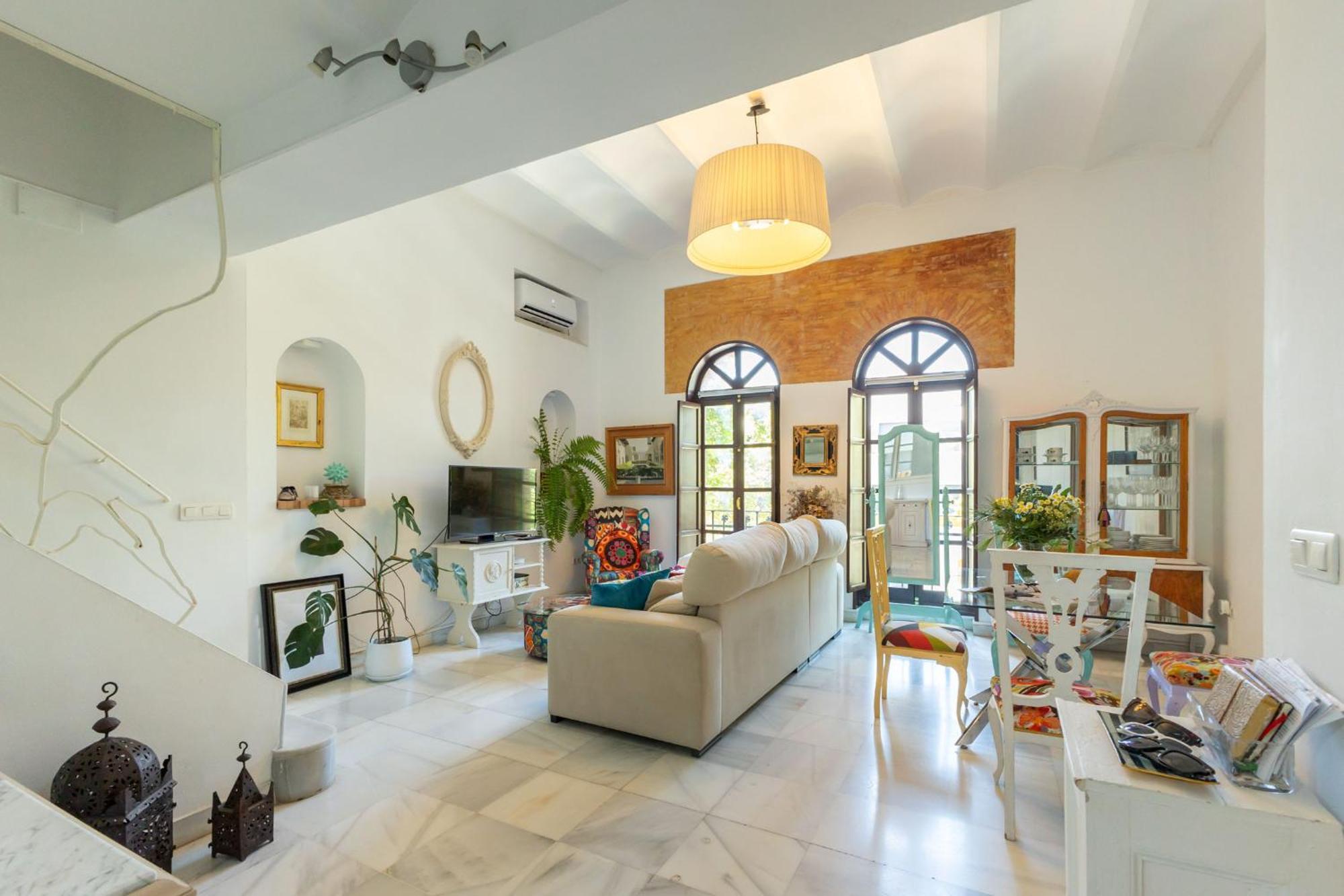 Charming 2 Bedroom Boutique Triplex Apartment With Private Terrace At Seville City Center By Ocityzen Extérieur photo
