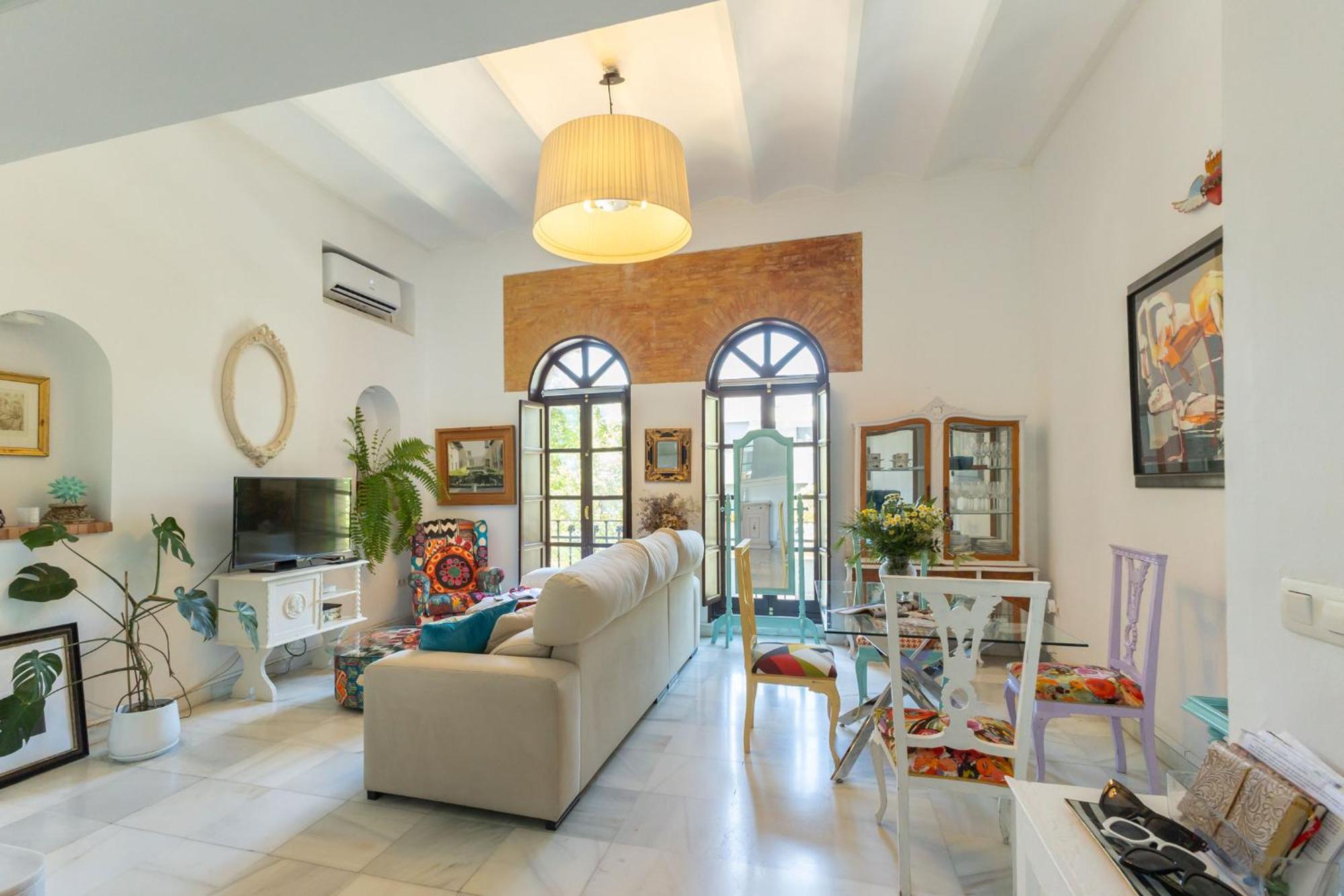 Charming 2 Bedroom Boutique Triplex Apartment With Private Terrace At Seville City Center By Ocityzen Extérieur photo